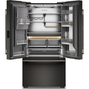  KitchenAid 36-inch, 24 cu. ft. French 3-Door Refrigerator KRFC936SBE IMAGE 2