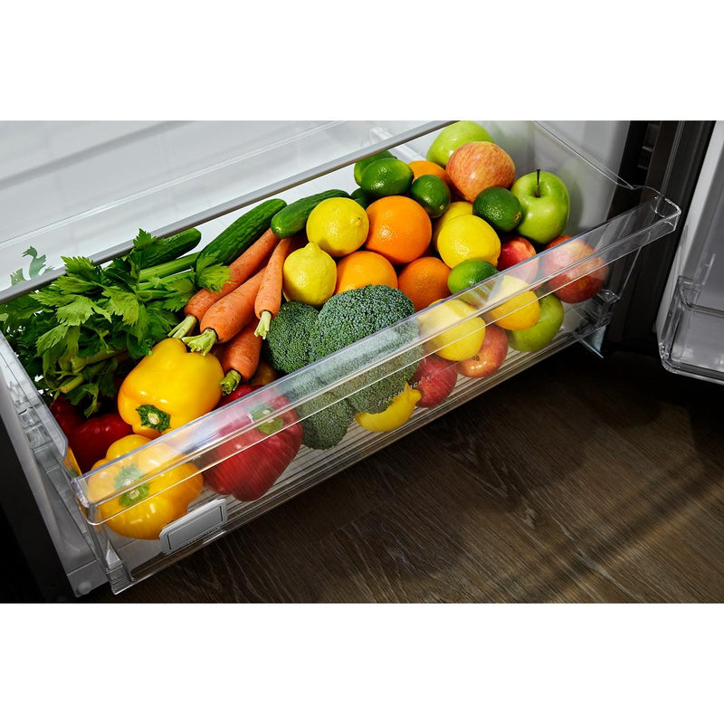 MEG Maytag 33-inch, 21.3 cu. ft. Freestanding Top Freezer Refrigerator wit
