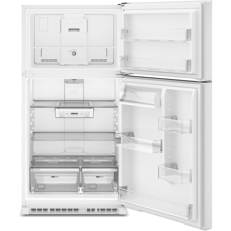 Whirlpool 32.8-inch, 21.3 cu. ft. Freestanding Top Freezer Refrigerato