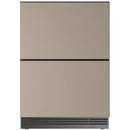  U-Line 24-inch, 5.1 cu. ft. Built-in Refrigerator Drawers URDR324-IS61A IMAGE 1