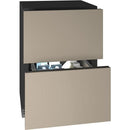  U-Line 24-inch, 5.1 cu. ft. Built-in Refrigerator Drawers URDR324-IS61A IMAGE 2