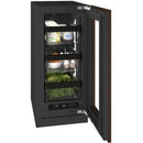  U-Line 15-inch, 2.8 cu. ft. Built-in Compact Refrigerator URRE415-IG01A IMAGE 2