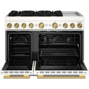  KitchenAid 48-inch. 6.3 cu. ft. Freestanding Commercial-Style Dual-Fuel Range with Griddle KFDD948SPL IMAGE 3