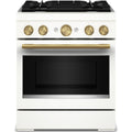  KitchenAid 30-inch, 4.1 cu. ft. Freestanding Commercial-Style Dual-Fuel Range KFDS930SPL IMAGE 1