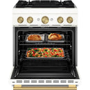  KitchenAid 30-inch, 4.1 cu. ft. Freestanding Commercial-Style Dual-Fuel Range KFDS930SPL IMAGE 2