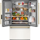  KitchenAid 36-inch, 30 cu. ft. French 3-Door Refrigerator with Water and Ice Dispensing System KRFF436SPL IMAGE 2