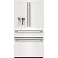  KitchenAid 36-inch, 29.51 cu. ft. Freestanding French 4-Door Refrigerator with Water and Ice Dispensing System KRMF436SPL IMAGE 1