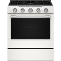  KitchenAid 30-inch Smart Slide-in Gas Range with Convection Cooking Modes and 2-in-1 Burner KSGS530SPL IMAGE 1