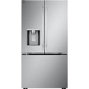  LG 36-inch, 25.5 cu. ft. Counter-Depth MAX® Freestanding French 3-Door Refrigerator with Ice & Water Dispenser LF26WCH62S IMAGE 1