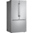  LG 36-inch, 26.5 cu. ft. Counter-Depth French 3-Door Refrigerator LF27NCH10S IMAGE 3