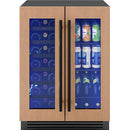  Zephyr Presrv Series 5.2 cu. ft. Built-in Combination Beverage/Wine Center with French Door PRWB24C32CPG IMAGE 2
