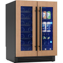  Zephyr Presrv Series 5.2 cu. ft. Built-in Combination Beverage/Wine Center with French Door PRWB24C32CPG IMAGE 3