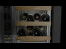 Bertazzoni 52-Bottle Wine Cellar with Two Temperature Zones REF18WCPIXR/23 EXTERNAL_VIDEO 1
