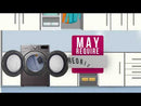  LG 5.2 cu. ft. Front Loading Washer with AI DD® WM5500HVA EXTERNAL_VIDEO 1