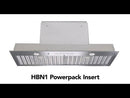 Best 24-inch HBN1 Series Hood Insert HBN1306SS EXTERNAL_VIDEO 1