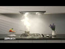  Zephyr 24-inch Pisa Series Under-Cabinet Range Hood ZPI-E24BW290 EXTERNAL_VIDEO 1