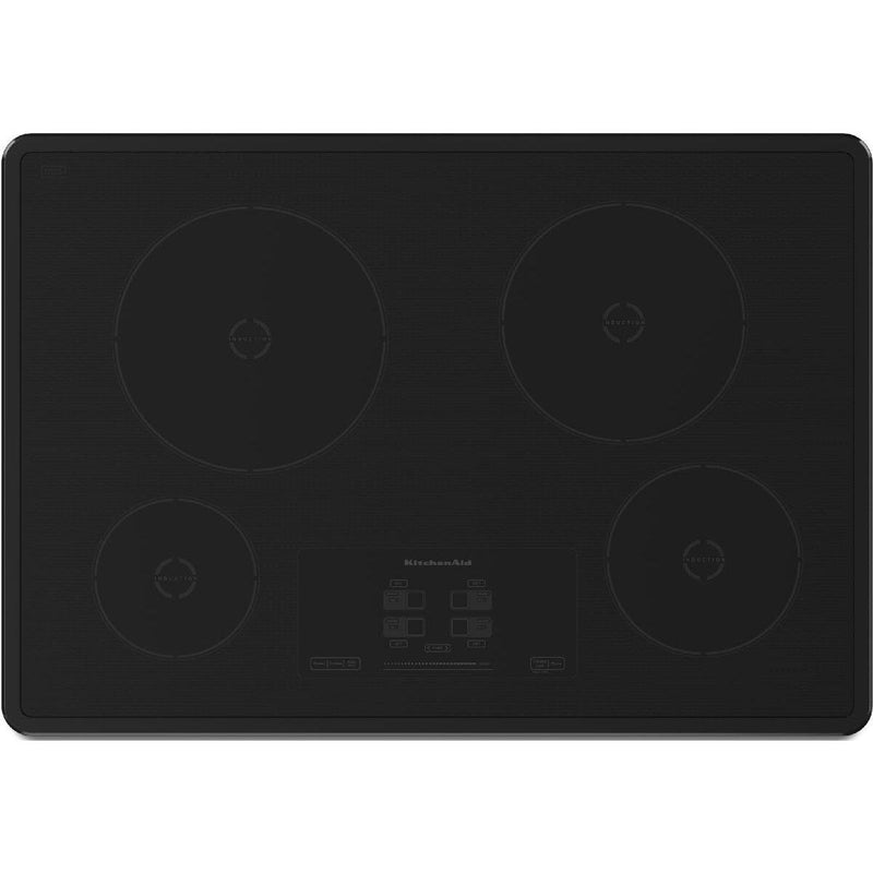 KitchenAid 30-inch Built-in Induction Cooktop KICU500XBL IMAGE 1