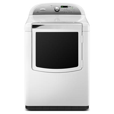 Whirlpool 7.6 cu. ft. Electric Dryer with Steam WED8800YW IMAGE 1