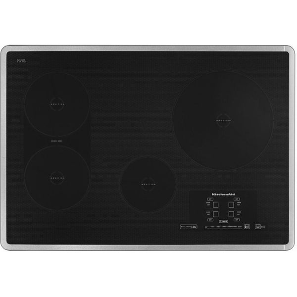 KitchenAid 30-inch Built-in Induction Cooktop KICU509XSS IMAGE 1