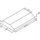 Vent-A-Hood 42-inch Under-Cabinet Range Hood PRH6-K42SS IMAGE 2