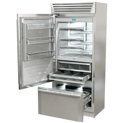 Fhiaba 35-inch, 20 cu. ft. Bottom Freezer Refrigerator with Ice and Water MG8991TST3IU IMAGE 1