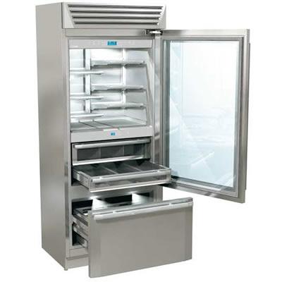 Fhiaba 35-inch, 20 cu. ft. Bottom Freezer Refrigerator with Ice and Water MG8991TGT6IU IMAGE 1