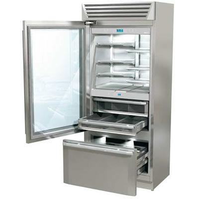 Fhiaba 35-inch, 20 cu. ft. Bottom Freezer Refrigerator with Ice and Water MG8991TGT3IU IMAGE 1