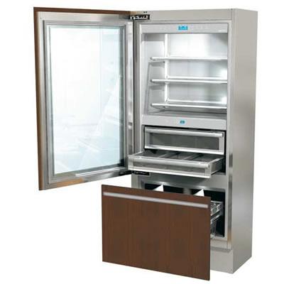 Fhiaba 35-inch, 16.9 cu. ft. Bottom Freezer Refrigerator with Ice and Water I8991TGT3IU IMAGE 1