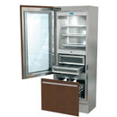 Fhiaba 30-inch Bottom Freezer Refrigerator with Ice and Water I7491TGT3IU IMAGE 1