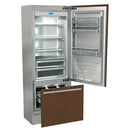 Fhiaba 30-inch, 13.1 cu. ft. Bottom Freezer Refrigerator with Ice and Water I7490TST6IU IMAGE 1