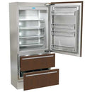 Fhiaba 35-inch Bottom Freezer Refrigerator with Ice and Water I8990HST6IU IMAGE 1