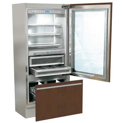 Fhiaba 35-inch, 20 cu. ft. Bottom Freezer Refrigerator with Ice and Water G8991TGT6IU IMAGE 1