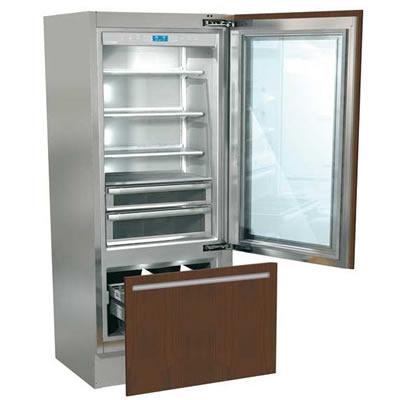 Fhiaba 35-inch, 20.8 cu. ft. Bottom Freezer Refrigerator with Ice and Water G8990TGT6IU IMAGE 1