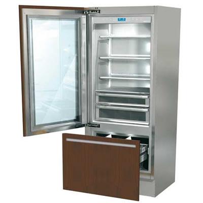 Fhiaba 35-inch, 20.8 cu. ft. Bottom Freezer Refrigerator with Ice and Water G8990TGT3IU IMAGE 1