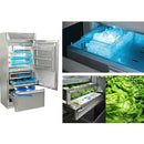 Fhiaba 30-inch, 16.5 cu. ft. Bottom Freezer Refrigerator with Ice and Water XG7490TST6IU IMAGE 3