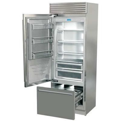 Fhiaba 30-inch, 16.5 cu. ft. Bottom Freezer Refrigerator with Ice and Water XG7490TST3IU IMAGE 1