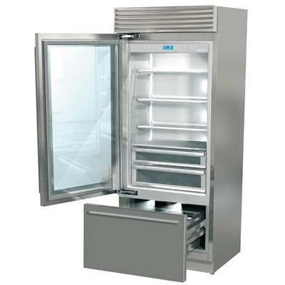 Fhiaba 35-inch, 20.8 cu. ft. Bottom Freezer Refrigerator with Ice and Water XG8990TGT3IU IMAGE 1