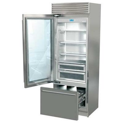 Fhiaba 30-inch, 16.5 cu. ft. Bottom Freezer Refrigerator with Ice and Water XG7490TGT3IU IMAGE 1
