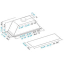 Falmec 22-inch Mara Built-in Range Insert FIMAR22B6SS IMAGE 2