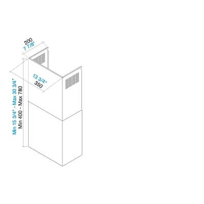 Falmec Ventilation Accessories Duct Kits KCQAN.00#I IMAGE 1
