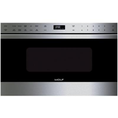 Wolf 24-inch, 1.2 cu. ft. Drawer Microwave Oven MD24TE/S IMAGE 1