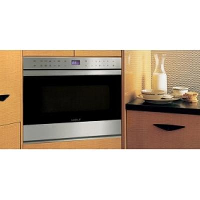 Wolf 24-inch, 1.2 cu. ft. Drawer Microwave Oven MD24TE/S IMAGE 2