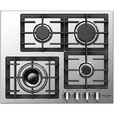 Fulgor Milano 24-inch Built-In Gas Cooktop F4GK24S1 IMAGE 1