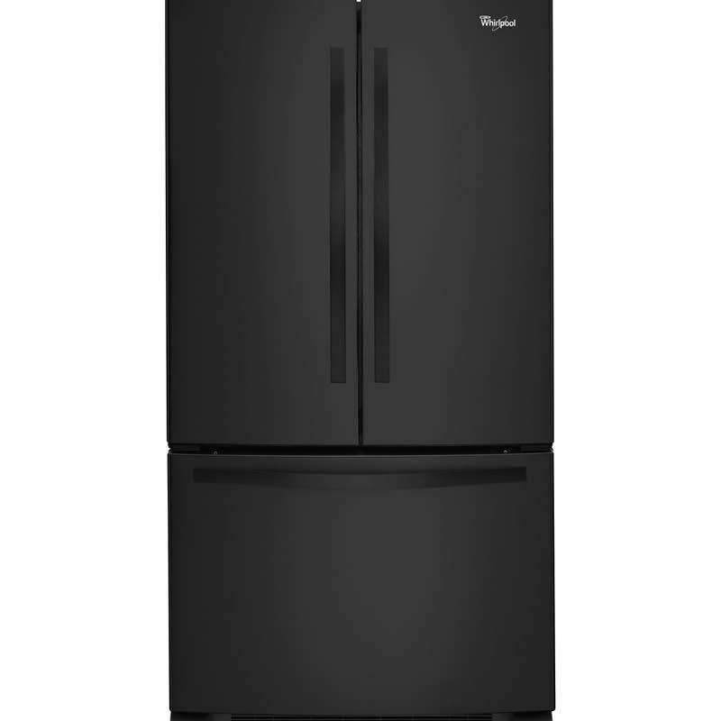 Whirlpool 33-inch, 21.7 cu. ft. French 3-Door Refrigerator with Ice and Water WRF532SMBB IMAGE 2