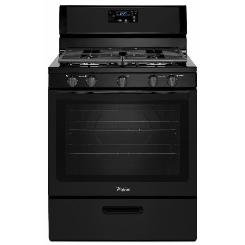 Whirlpool 30-inch Freestanding Gas Range with AccuSimmer® Burner WFG505M0BB IMAGE 1