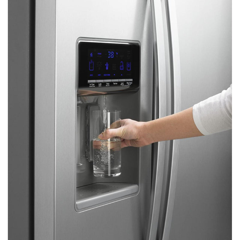 Whirlpool 36-inch, 20.59 cu. ft. Counter-Depth Side-by-Side Refrigerator with Ice and Water WRS571CIDM IMAGE 14