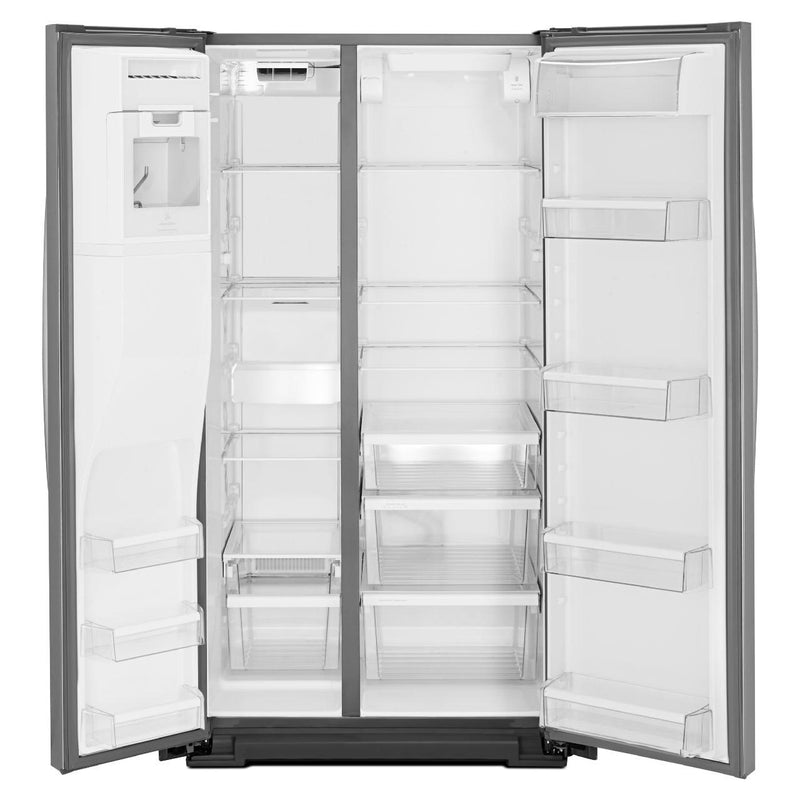 Whirlpool 36-inch, 20.59 cu. ft. Counter-Depth Side-by-Side Refrigerator with Ice and Water WRS571CIDM IMAGE 2