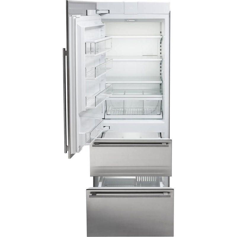 Sub-Zero 30-inch, 15.6 cu.ft. Built-in Bottom Freezer Refrigerator with Internal Ice Maker IT-30CIID-LH IMAGE 2