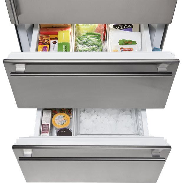 Sub-Zero 30-inch, 15.6 cu.ft. Built-in Bottom Freezer Refrigerator with Internal Ice Maker IT-30CIID-LH IMAGE 4