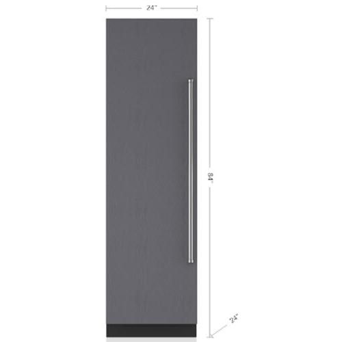 Sub-Zero 24-inch, 12.9 cu.ft. Built-in All-Refrigerator with Smart-Touch Controls IC-24R-LH IMAGE 2